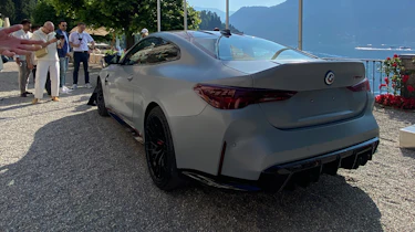 BMW M4 CSL live – rear quarter