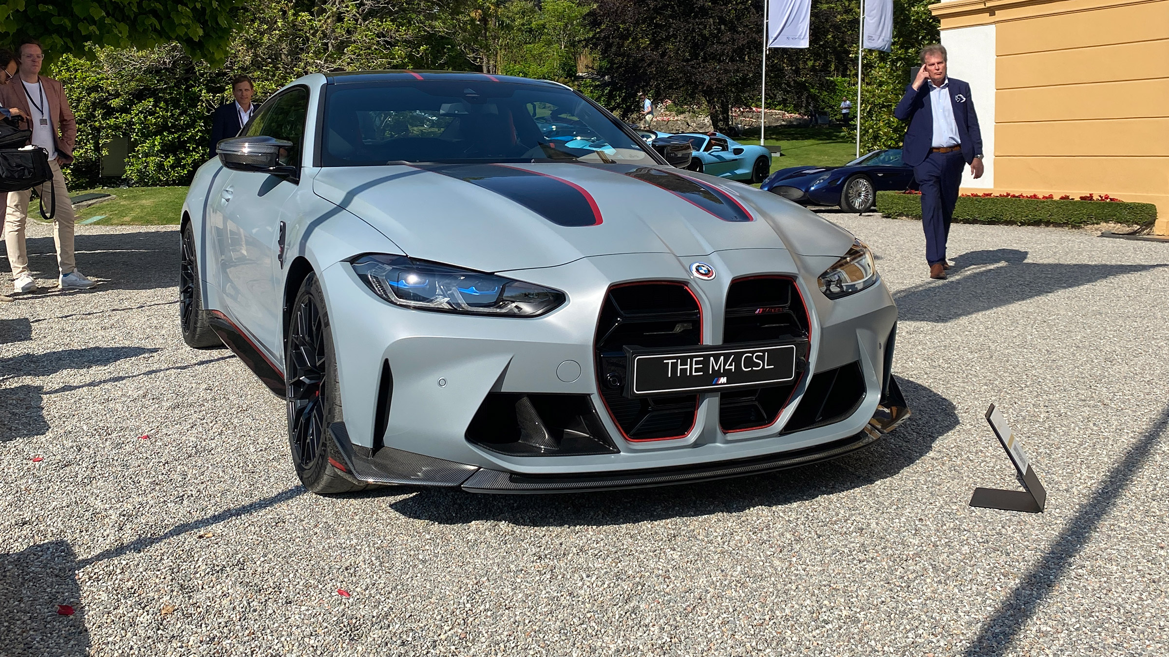 BMW M4 CSL live – front