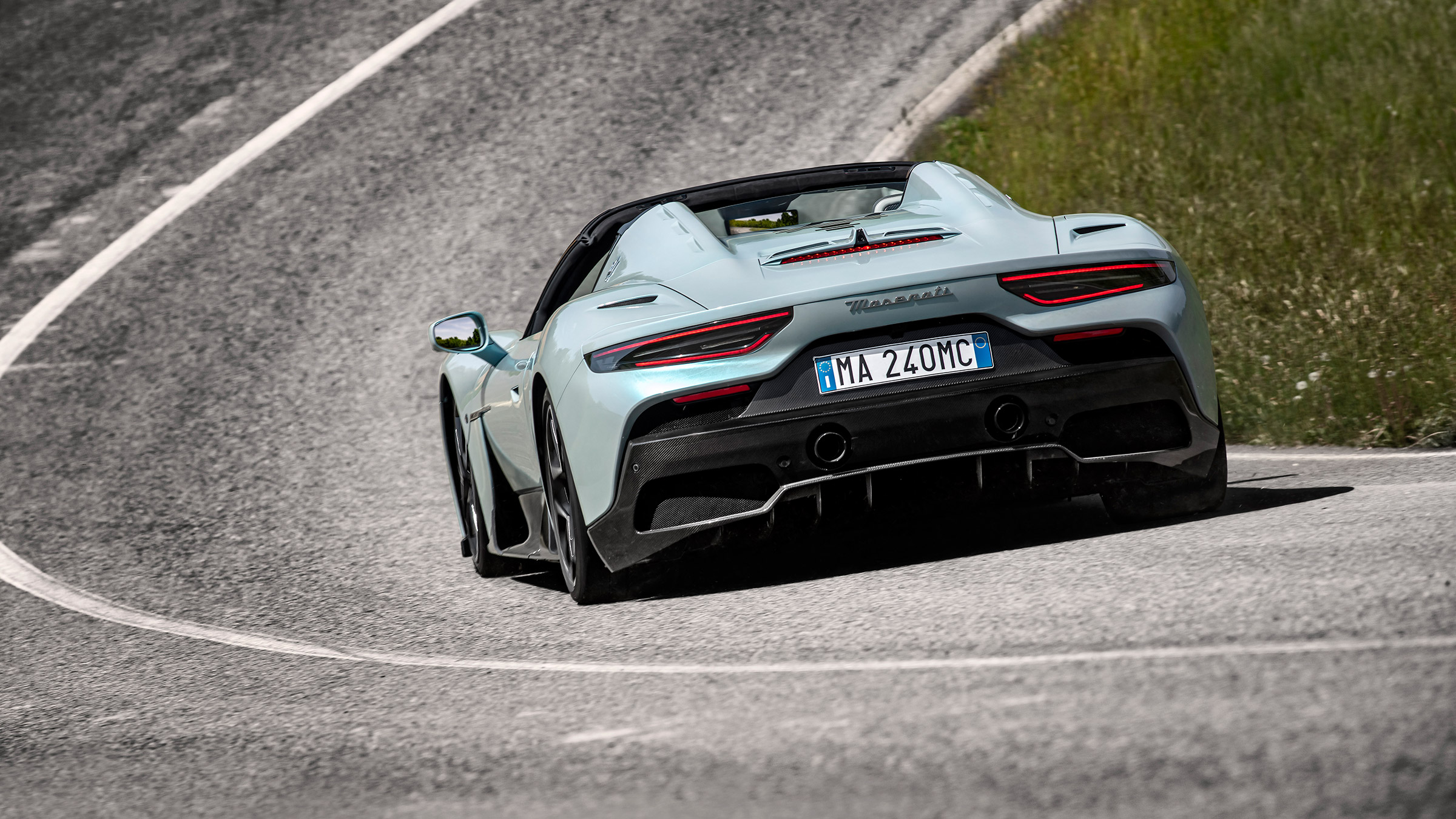 Maserati MC20 Cielo – rear cornering