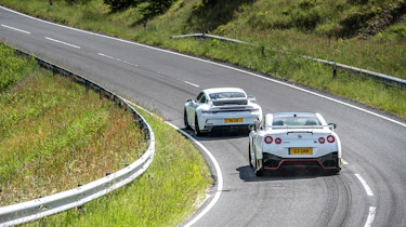 McLaren 600LT v Porsche 911 GT3 v Nissan GT-R Nismo