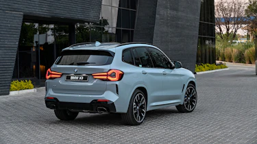 BMW X3 M40d – rear quarter