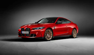 BMW M4 50 Jahre – front quarter