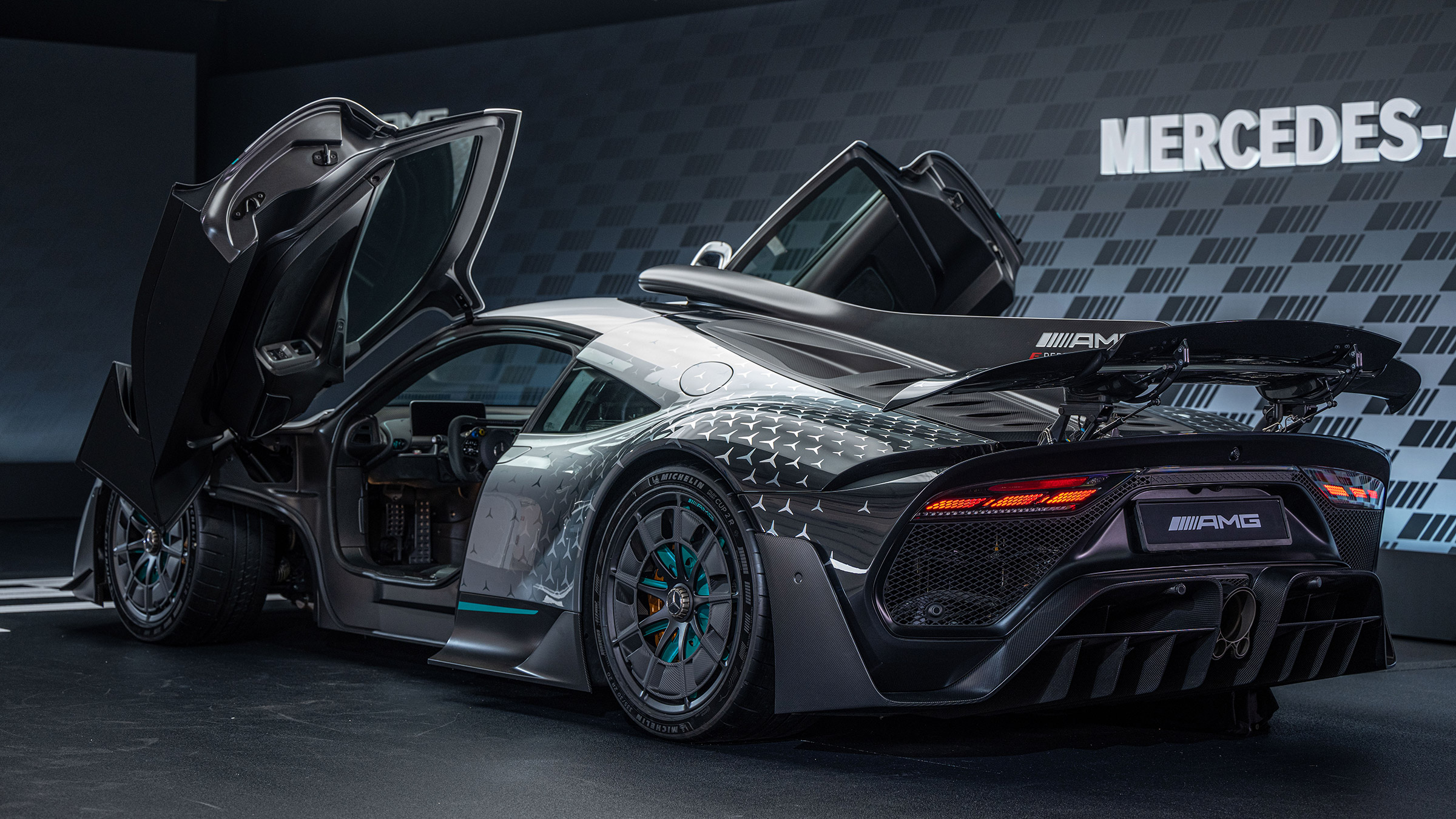 Mercedes-AMG One – rear doors up