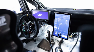 Ford Pro Electric SuperVan – dash