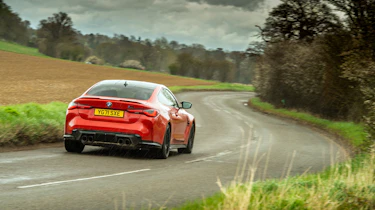 BMW M4 Competition xDrive – rear cornering