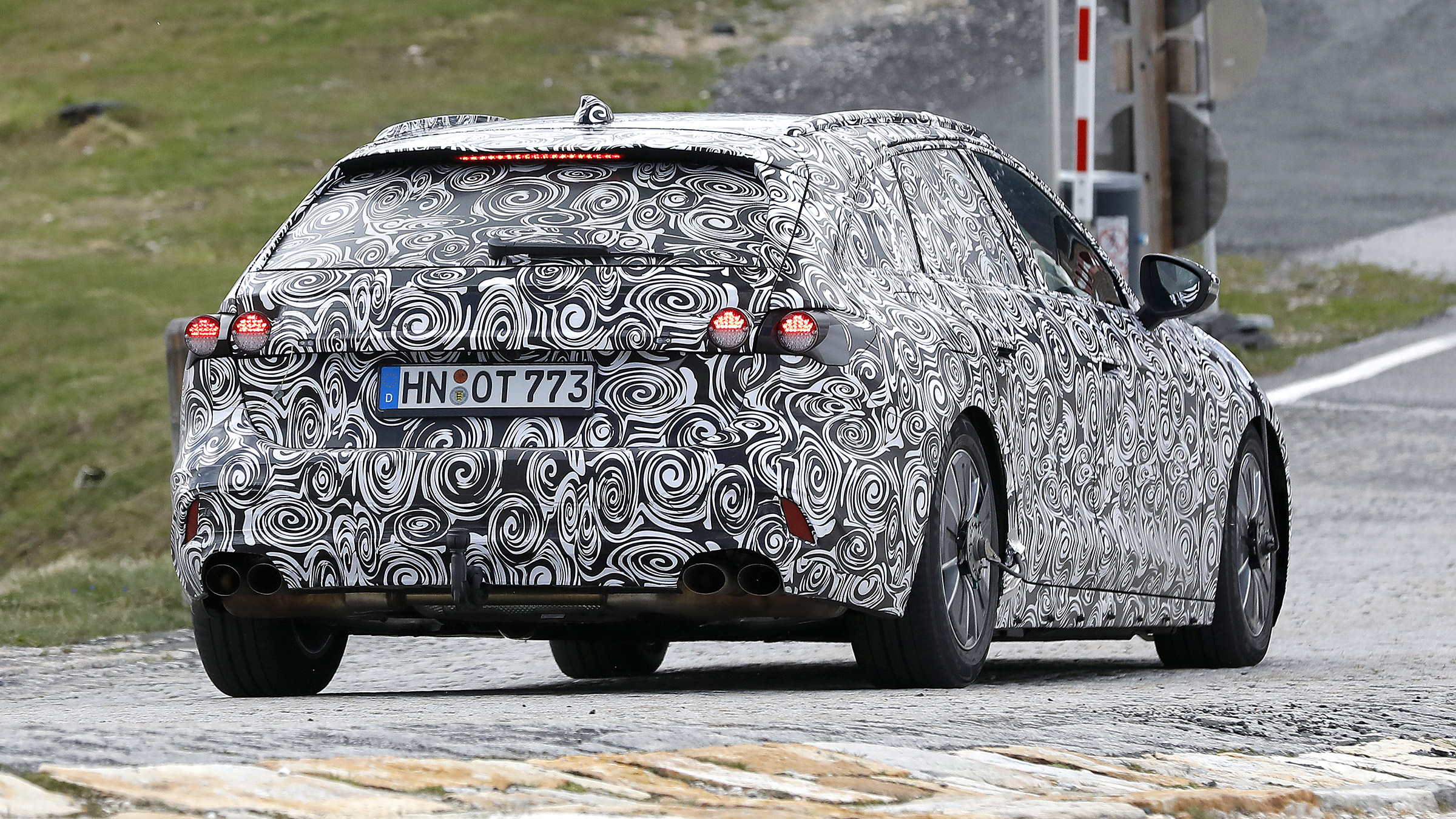 Audi S4 Avant 2023 – rear quarter