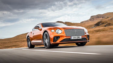 Bentley Continental GT Mulliner W12 – front tracking