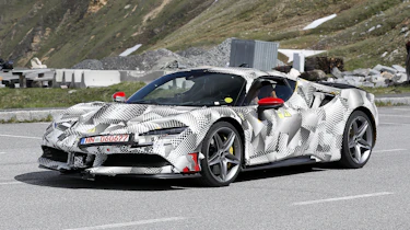 Ferrari SF90 mule – front quarter