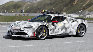 Ferrari SF90 mule – front quarter
