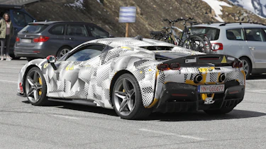Ferrari SF90 mule – rear quarter