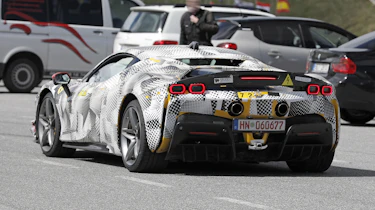 Ferrari SF90 mule – rear