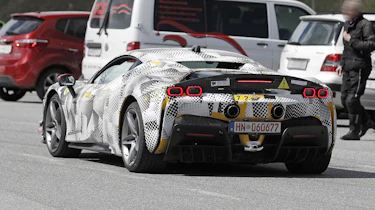 Ferrari SF90 mule – rear