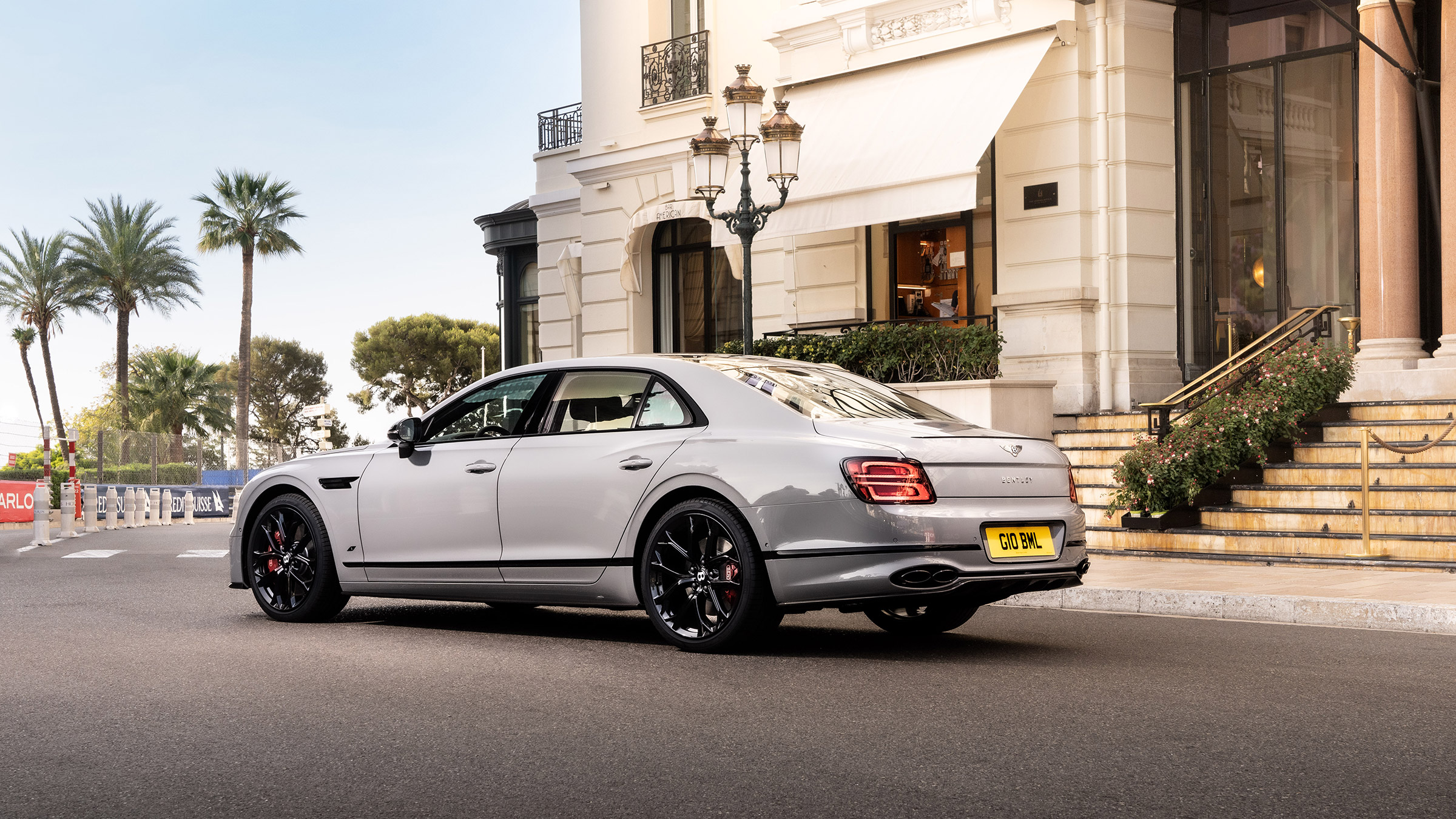 Bentley Flying Spur V8 S – rear quarter
