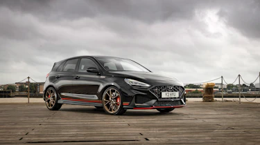 Hyundai i30 N Drive-N UK – front quarter