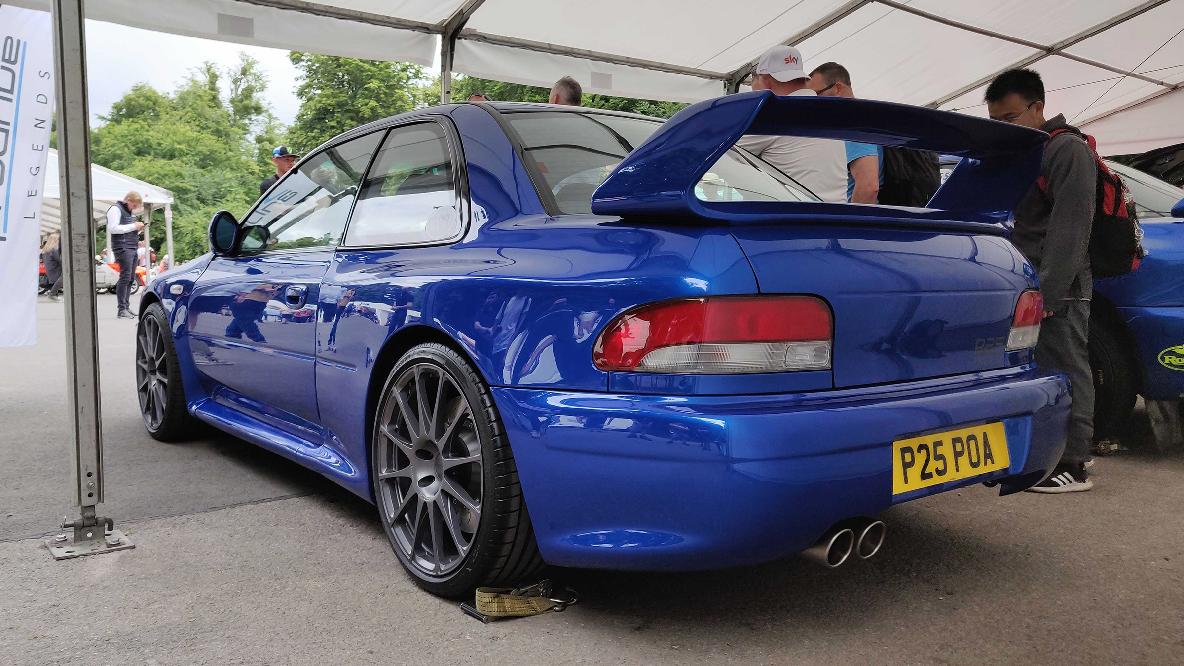 Goodwood FoS – P25 rear