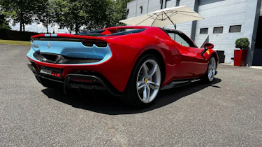 296 Spider – rear
