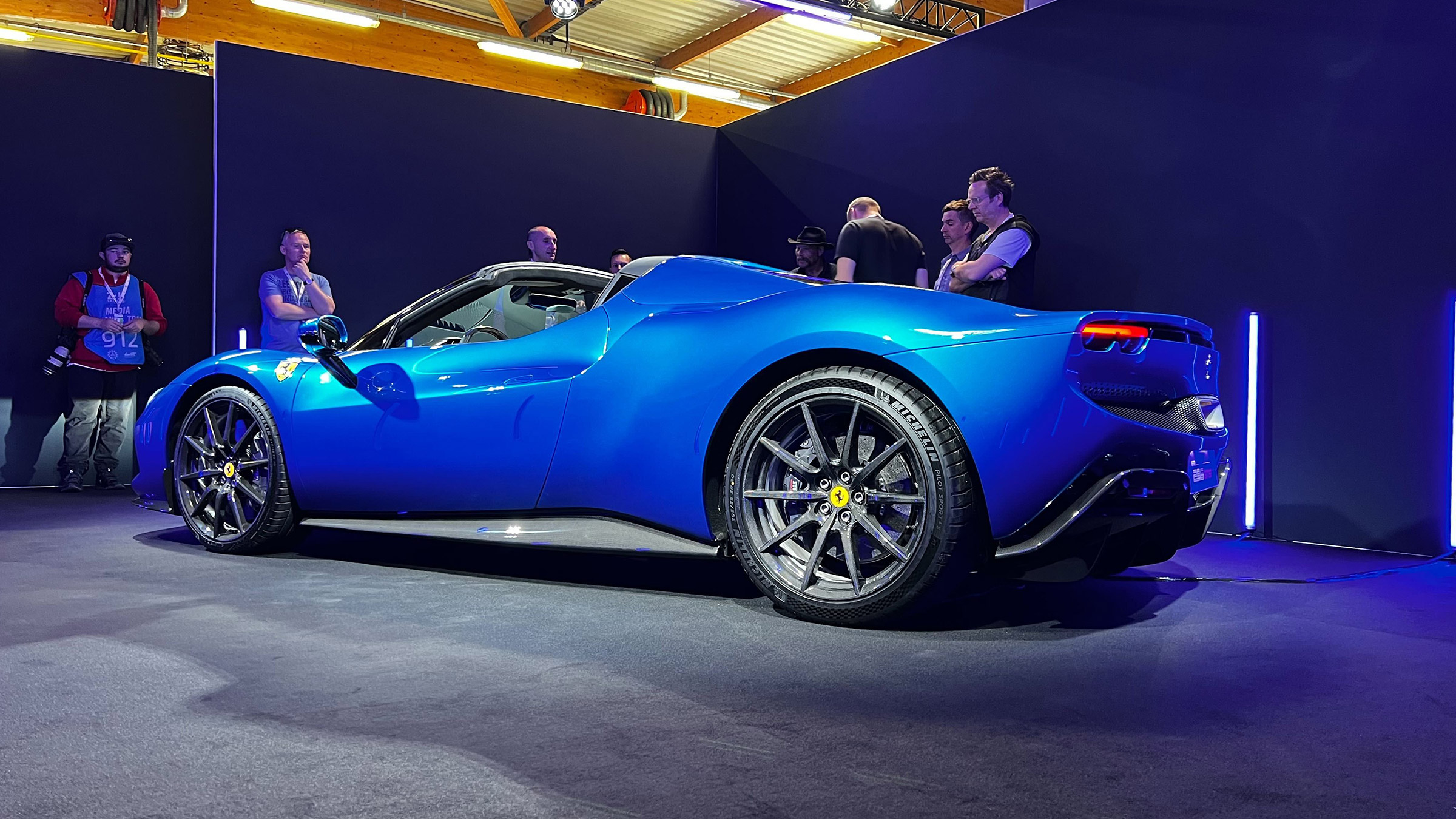 296 Spider – rear quarter