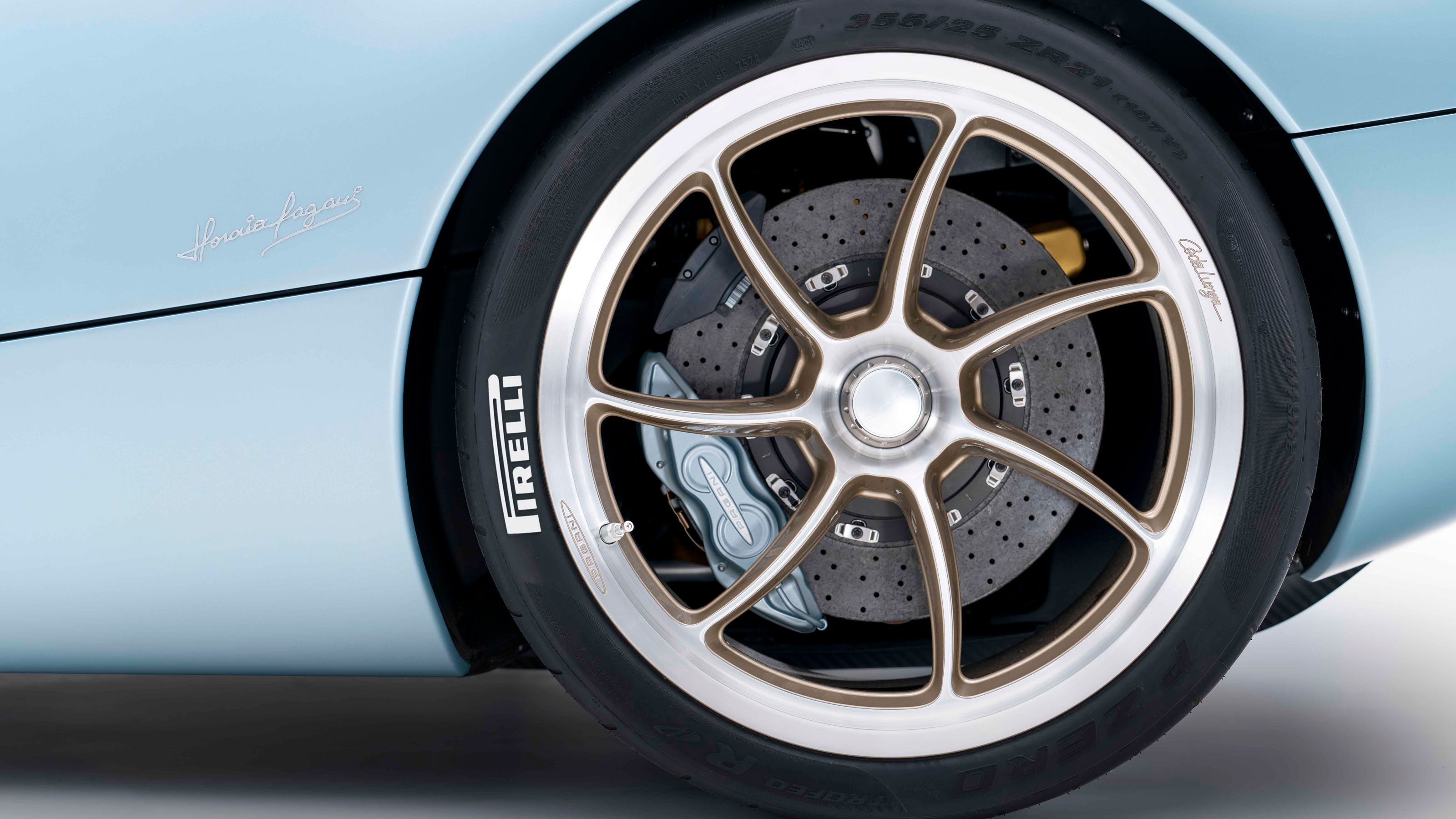Pagani Huayra Codalunga wheel