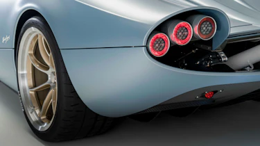Pagani Huayra Codalunga rear light