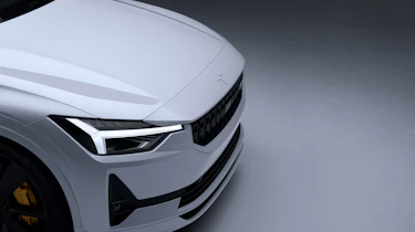 Polestar 2 BST Edition 270 – studio lights