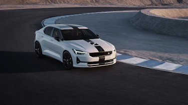 Polestar 2 BST Edition 270 – stripe corner