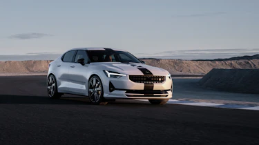 Polestar 2 BST Edition 270 – stripe front quarter