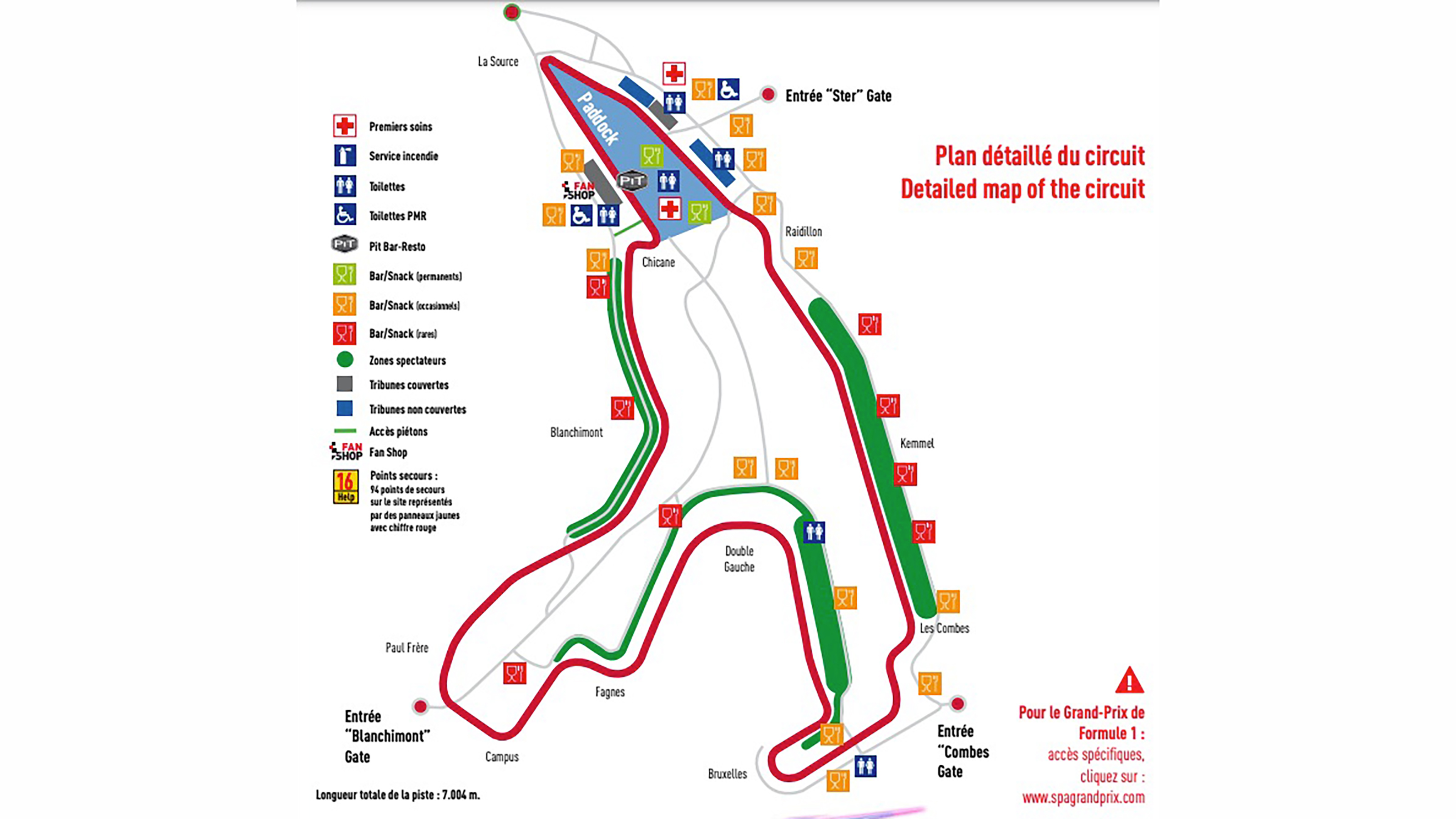 spa circuit map