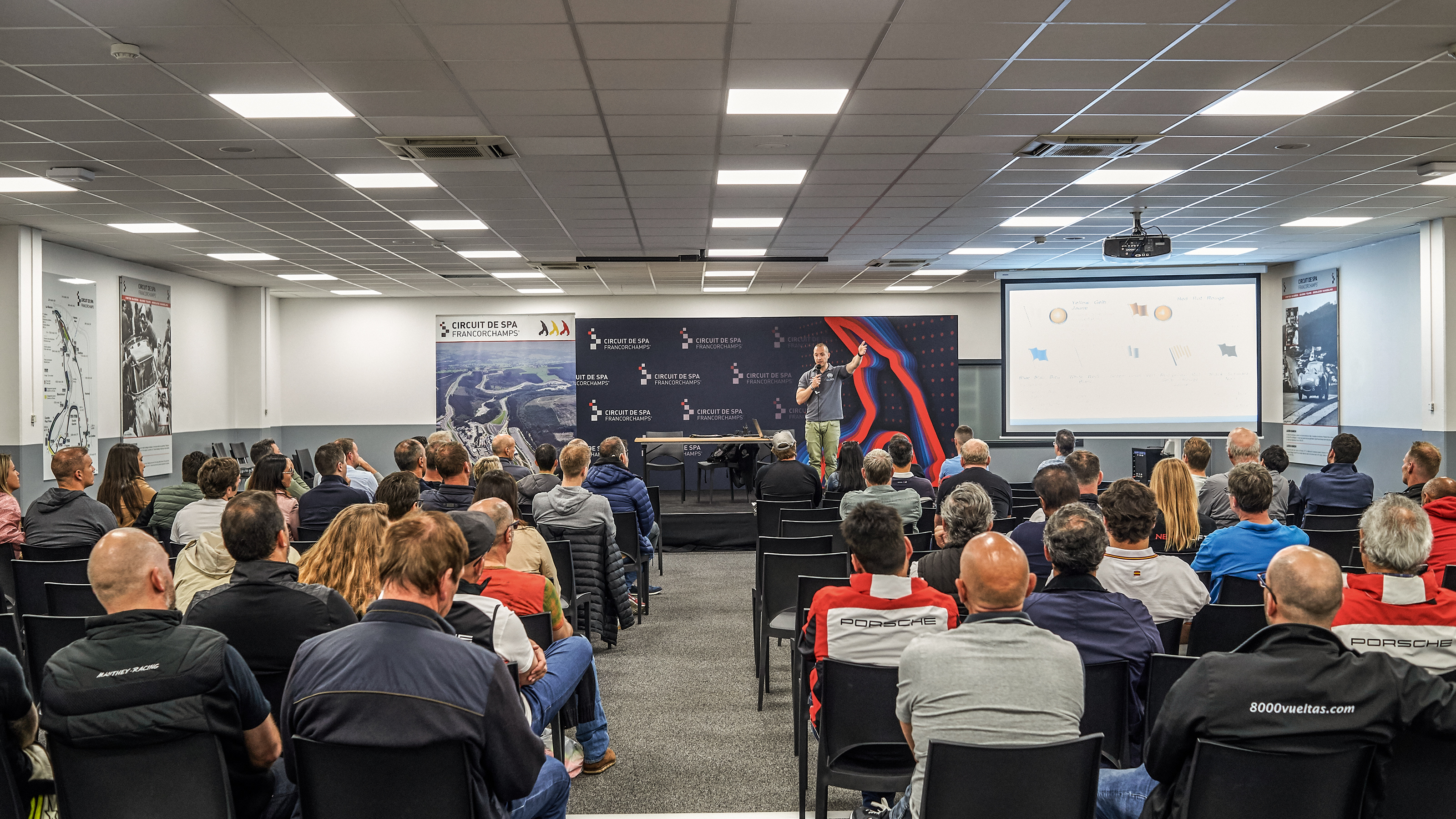 Spa track day briefing