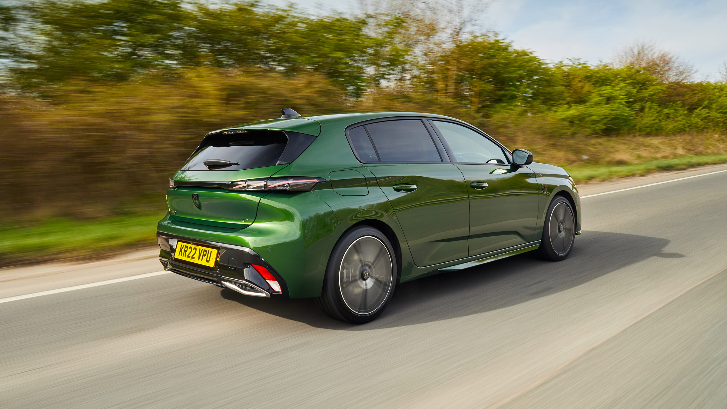 Peugeot 308 – rear tracking