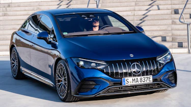 Mercedes-AMG EQE53 – front quarter