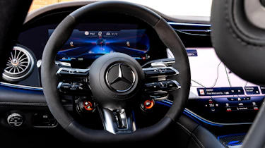 Mercedes-AMG EQE53 – steering wheel