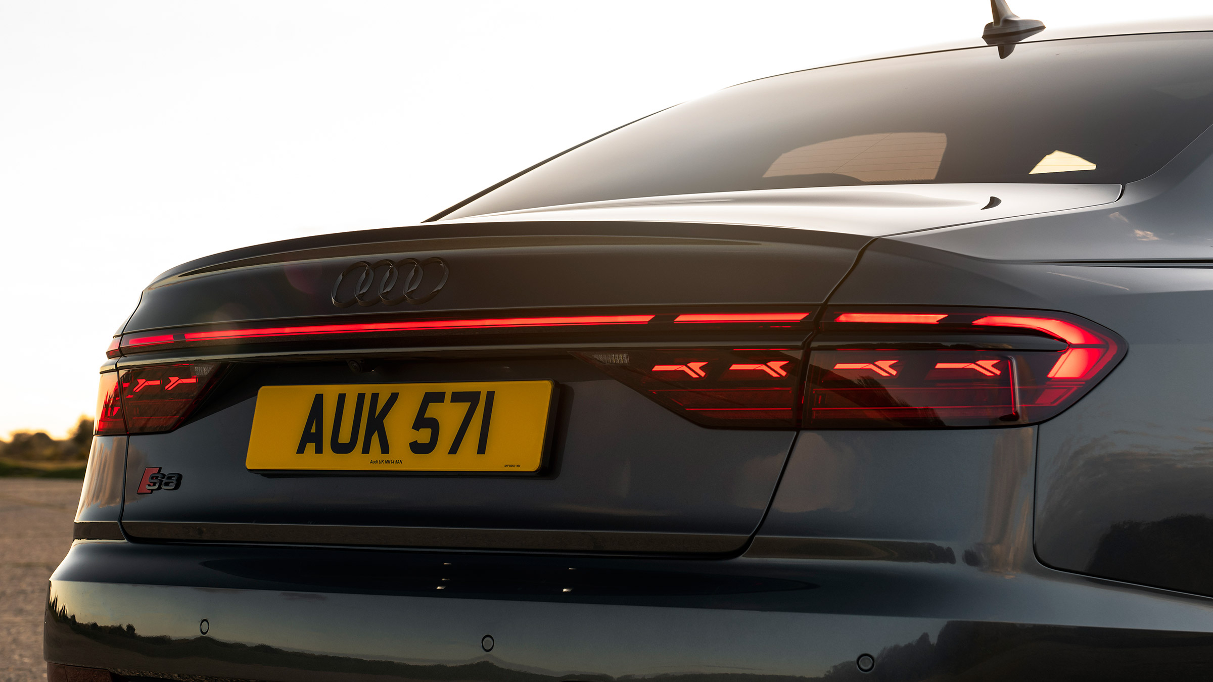 Audi S8 UK drive – rear