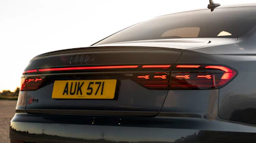 Audi S8 UK drive – rear