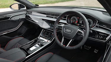 Audi S8 UK drive – interior