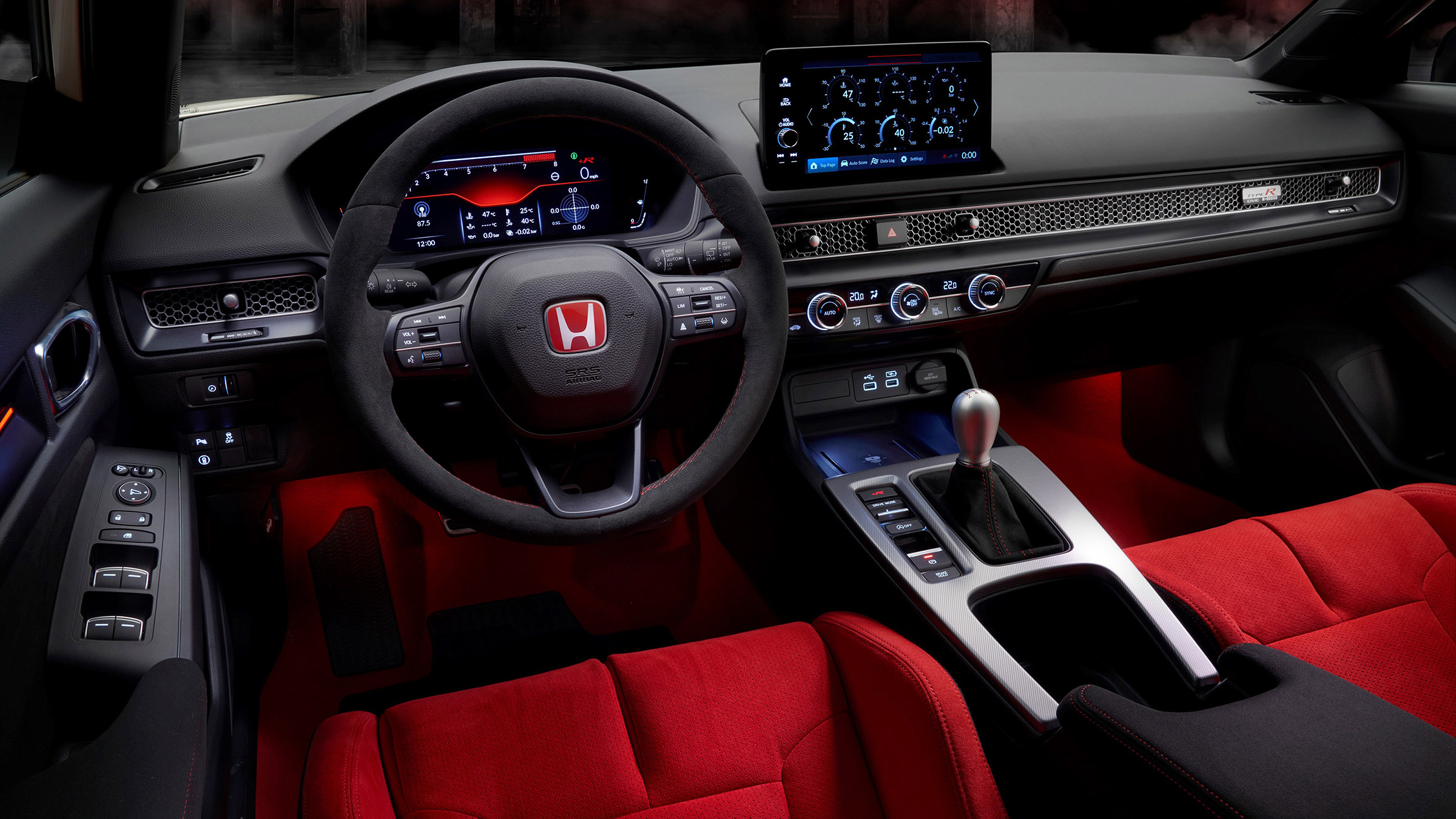Honda Civic Type R – cabin