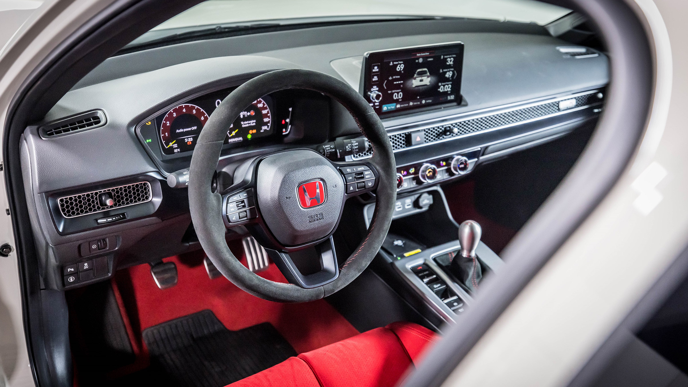 Honda Civic Type R studio – cabin
