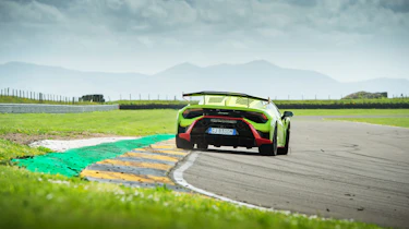 Lambo STO – rear action