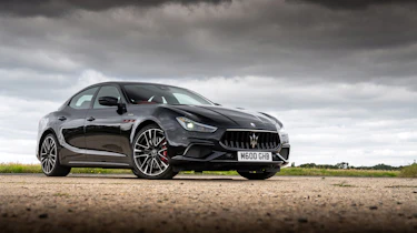 Maserati Ghibli Trofeo review – front quarter