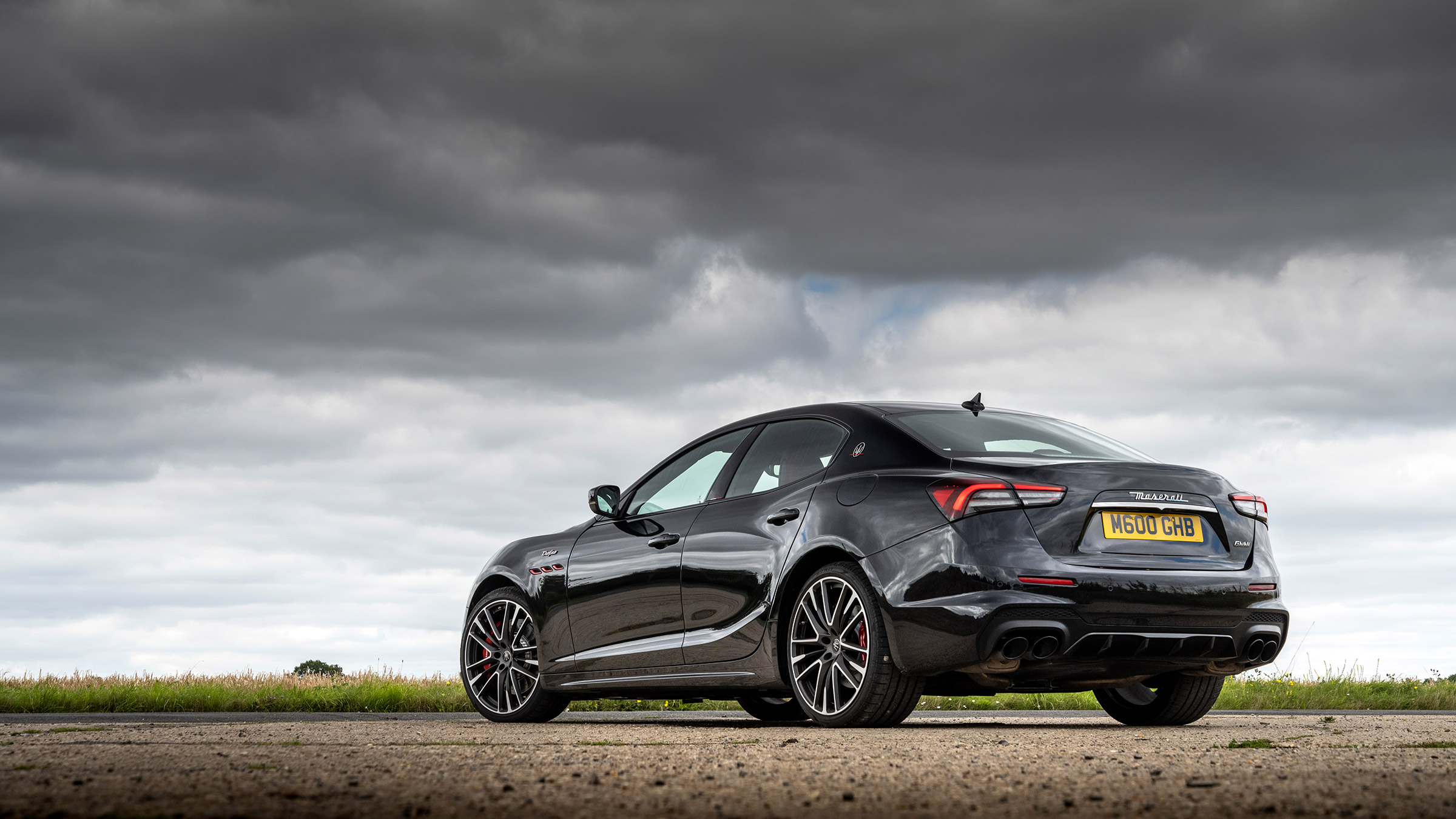 Maserati Ghibli Trofeo review – rear quarter