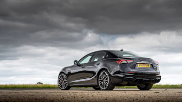 Maserati Ghibli Trofeo review – rear quarter