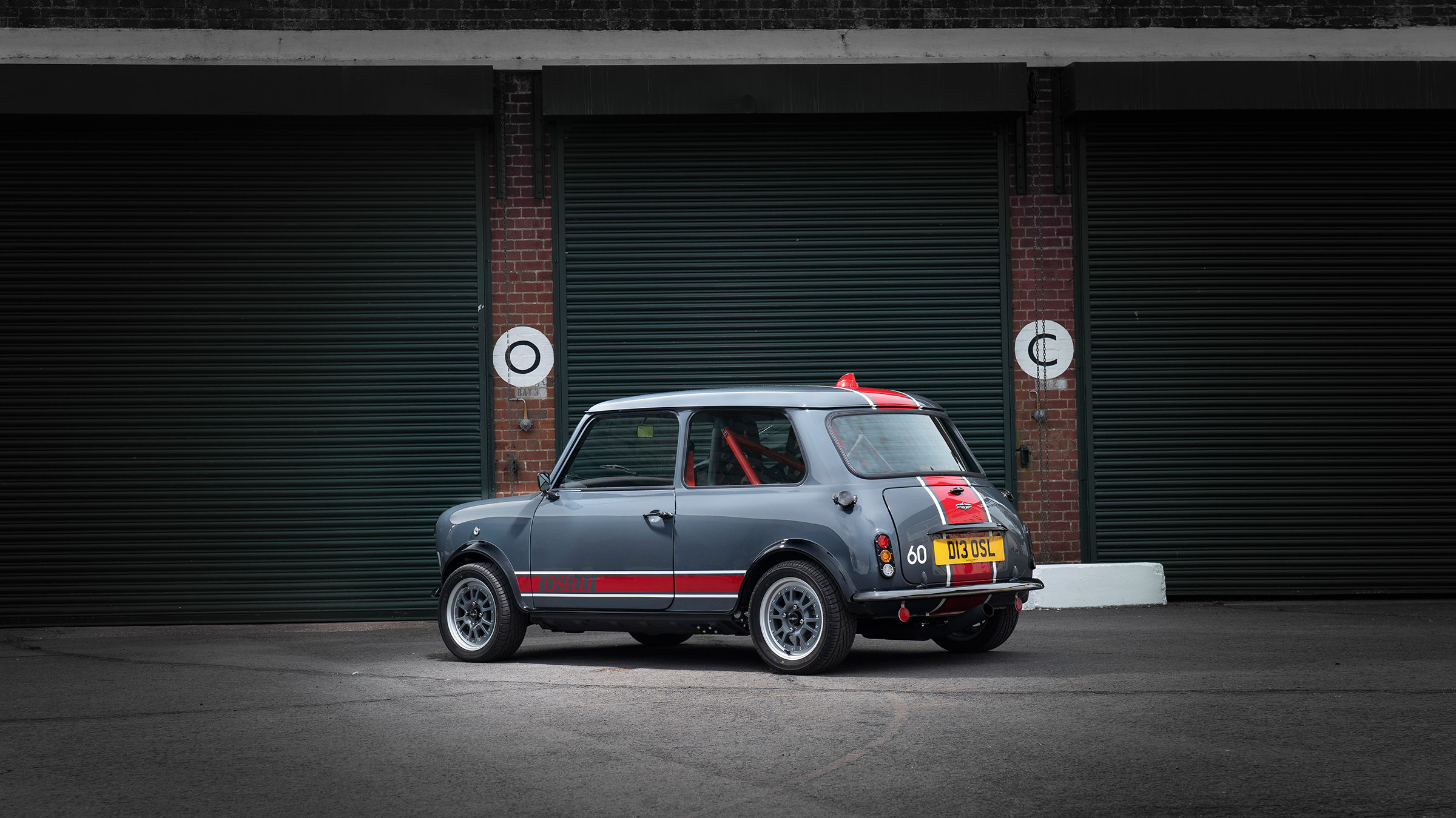 David Brown Mini Remastered Oselli Edition – rear quarter