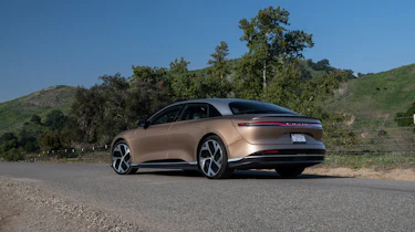 Lucid Air – rear quarter static