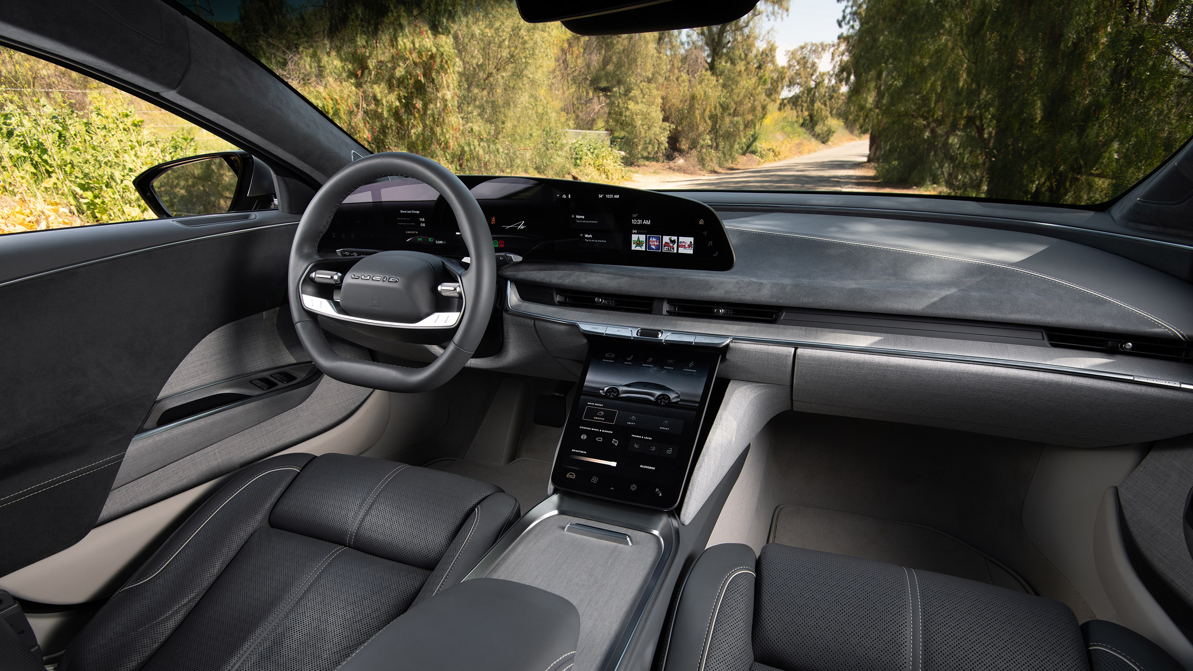 Lucid Air – cabin