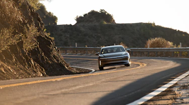 Lucid Air – cornering