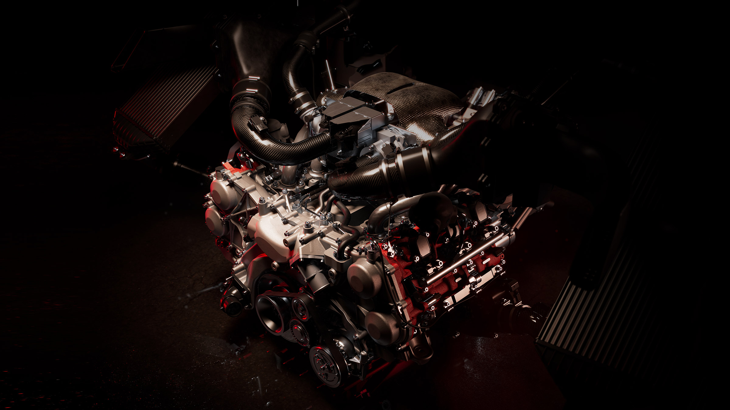 Ferrari 296 GT3 – engine
