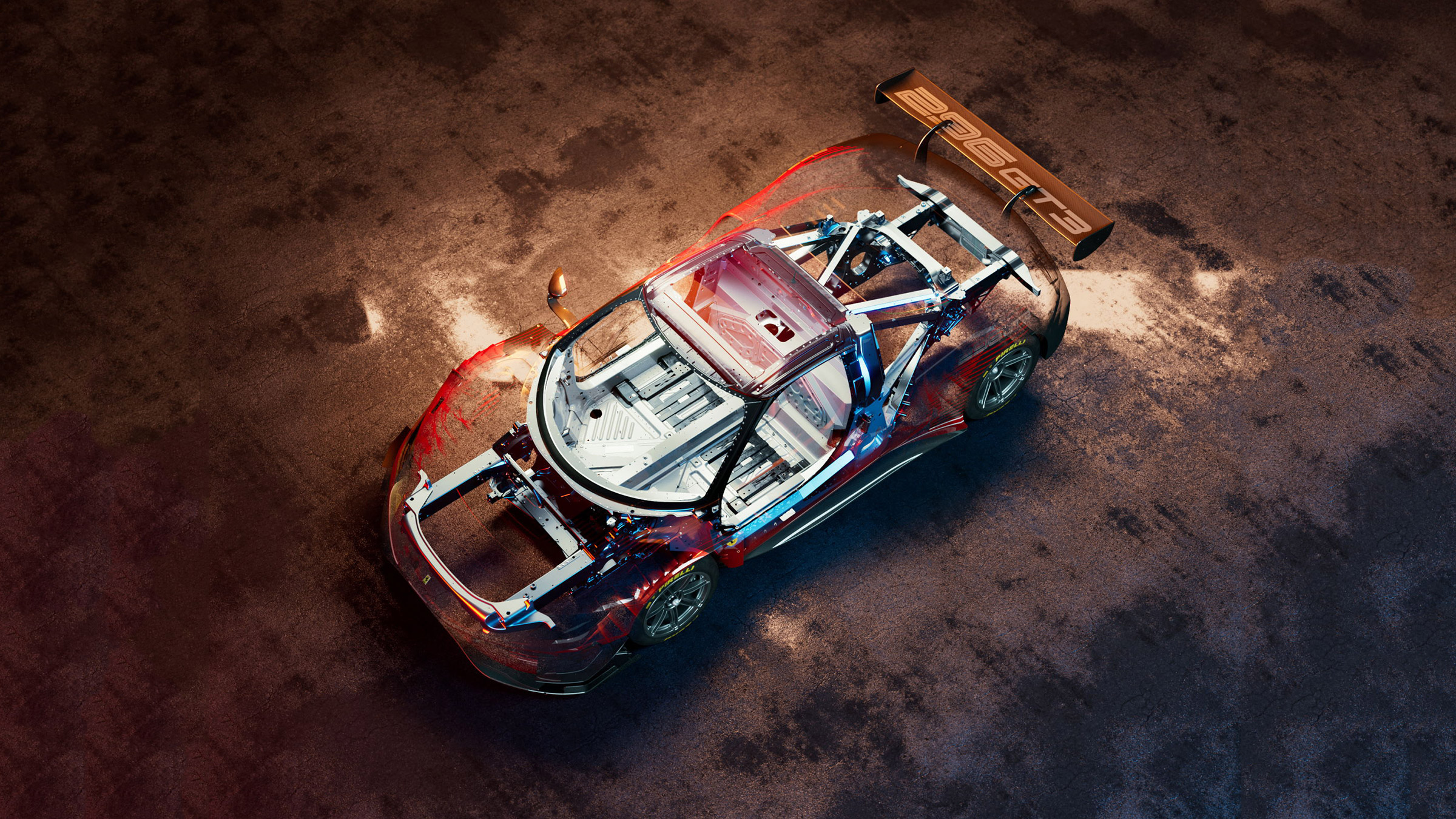 Ferrari 296 GT3 – chassis