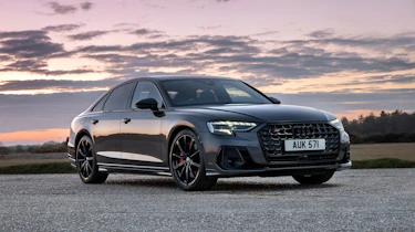Audi S8 UK drive – front quarter