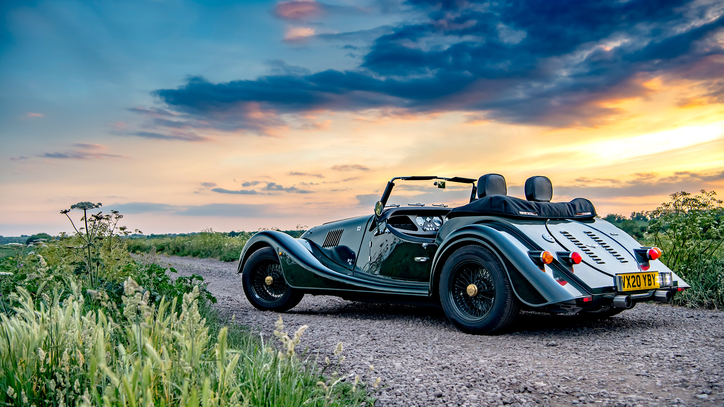 Morgan Plus Four – rear static