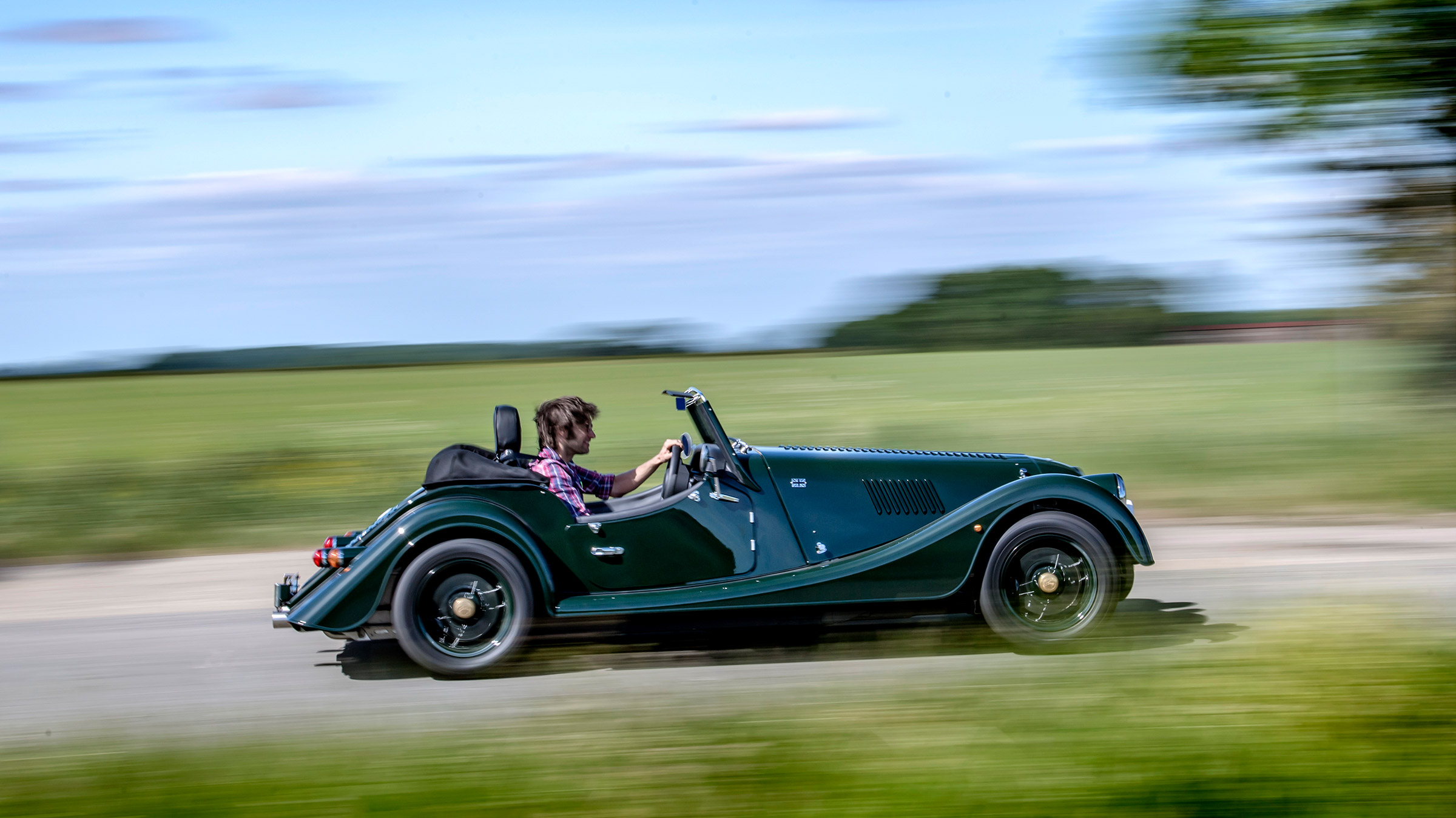 Morgan Plus Four – side