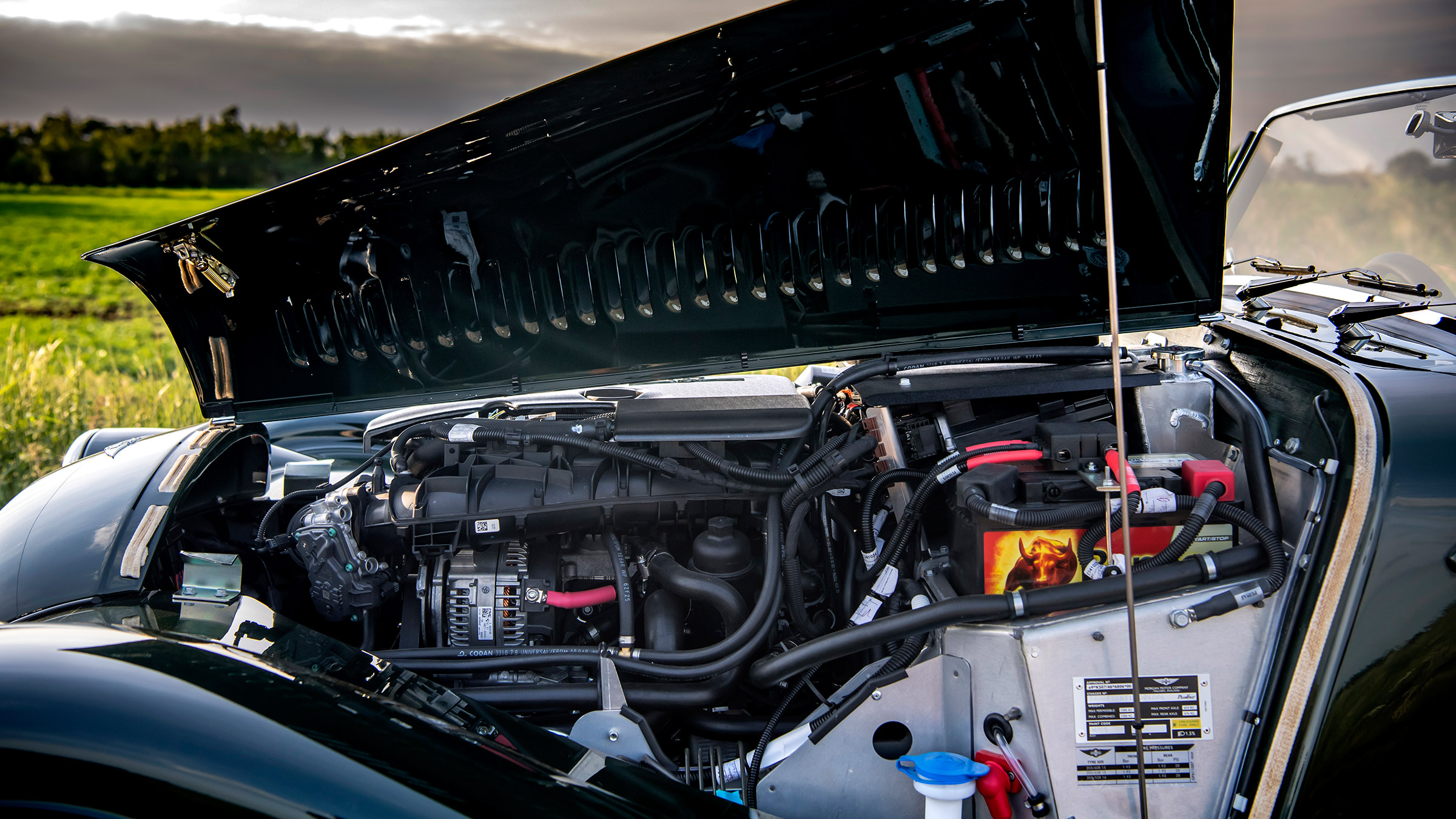 Morgan Plus Four – engine